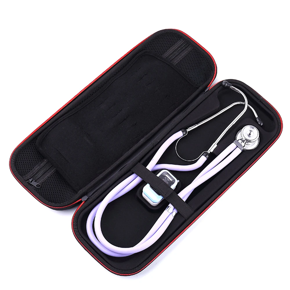 Многофункциональный Топ стетоскоп Жесткий сумка чехол для 3 м Littmann Classic III/Melo III MDF/АЦП/Omron, сетчатый карман для acceeories