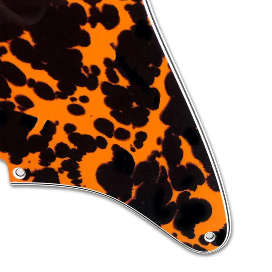 Pleroo пользовательские гитарные части-для ST Blank SS Pickguard 6 отверстия US Spec Strat No Bridge Pu