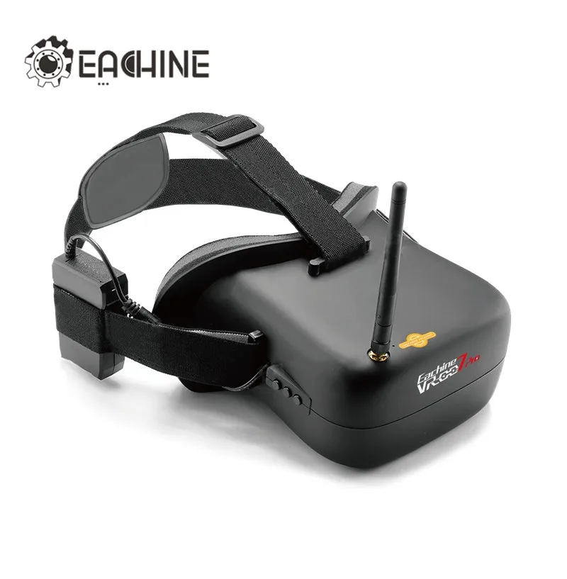 Eachine VR-007 Pro VR007 5,8G 40CH FPV очки 4,3 дюймов с аккумулятором 3,7 V 1600mAh для радиоуправляемого дрона