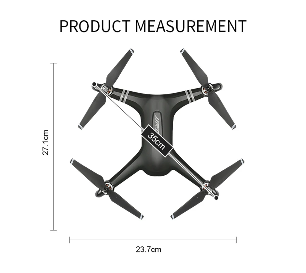 JJRC X7 RC Дрон FPV Смарт Умный Двойной GPS 5G WiFi 1080P Бесщеточный RTF В подвешенном полете 23мин Квадрокоптер С точкой зависания и маршрутом 3 батареи