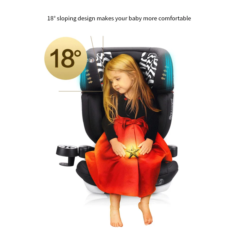 Welldon детское автокресло огнезащитных тканей защиты головы IOSfix Интерфейс