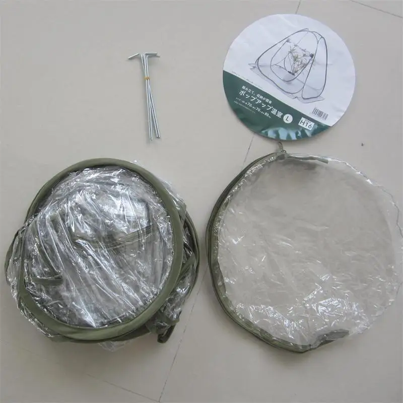 ПВХ складная теплица прозрачный Мини Цветочный дом наружный водонепроницаемый