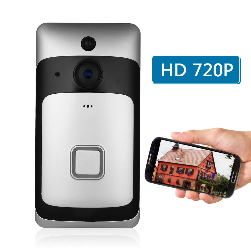 Умный беспроводной дверной звонок Wi-Fi HD 720P | Безопасность и защита
