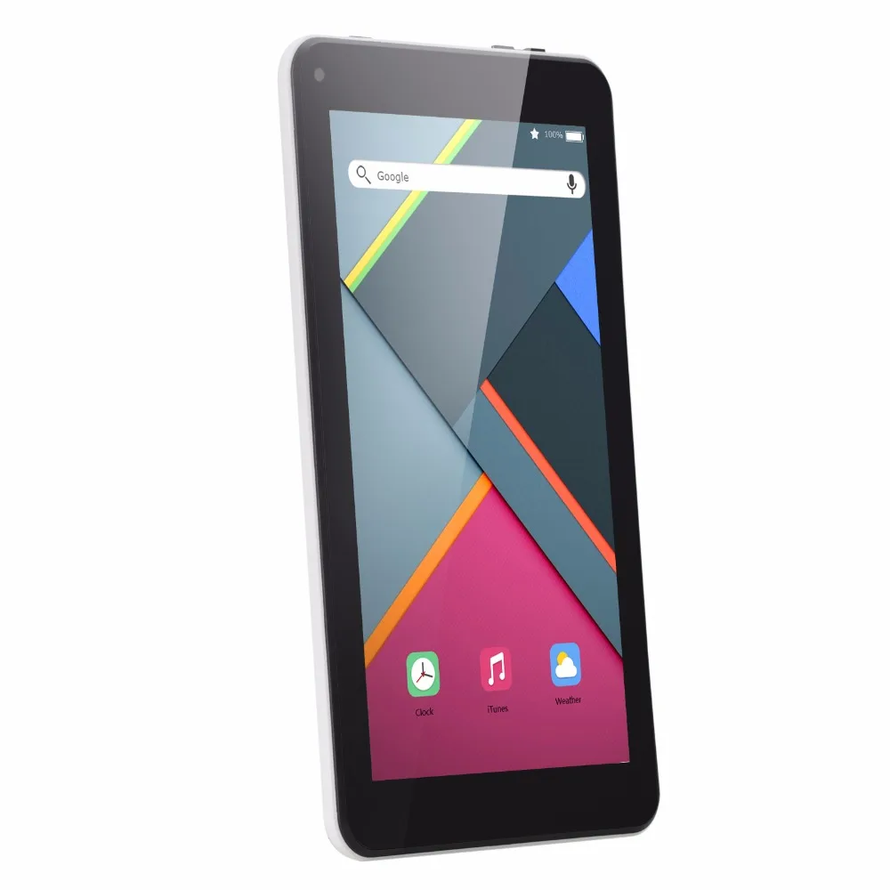 7 дюймов Tablet ips экран 1024*600 WI-FI Android 5 1 4 ядра планшет ГБ + 8 двойной Камера bluetooth