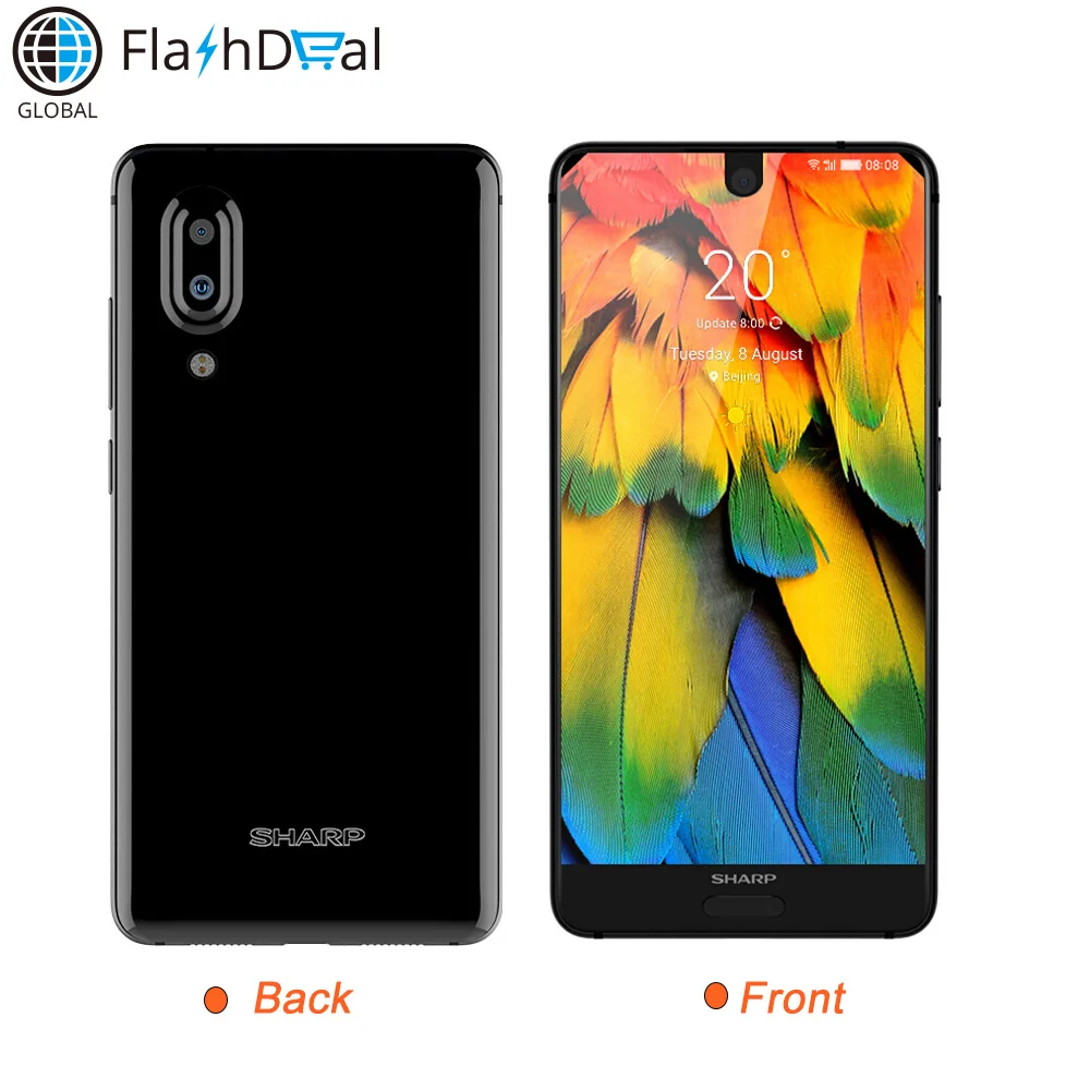 Смартфон Sharp Aquos S2 с глобальной версией 5 дюймов ОЗУ 4 Гб ПЗУ 64 ГБ Snapdragon 630 Android 8 0 2700
