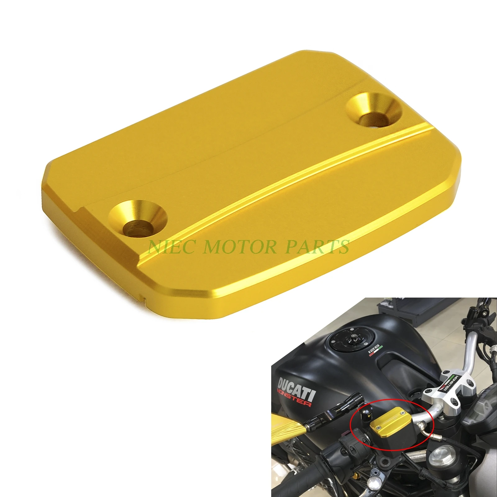 Крышка Резервуара тормозной жидкости CNC для Ducati Monster 696 797 796 82 Hypermotard 821 939/SP Scrambler 1100