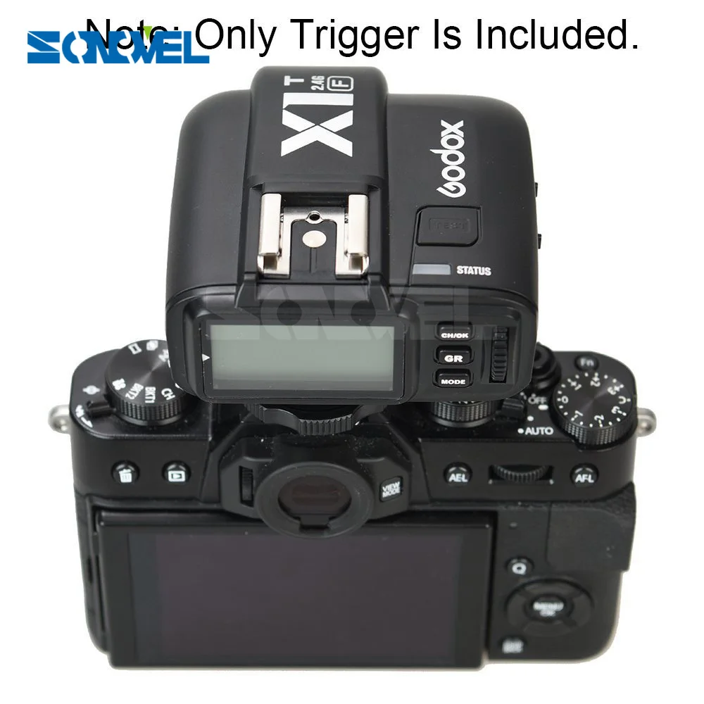 Беспроводной триггер Godox для Fujifilm + приемник вспышки V850/V860N/V860C/V850II/V860IIC/V860N/X1T F 2 4G TTL