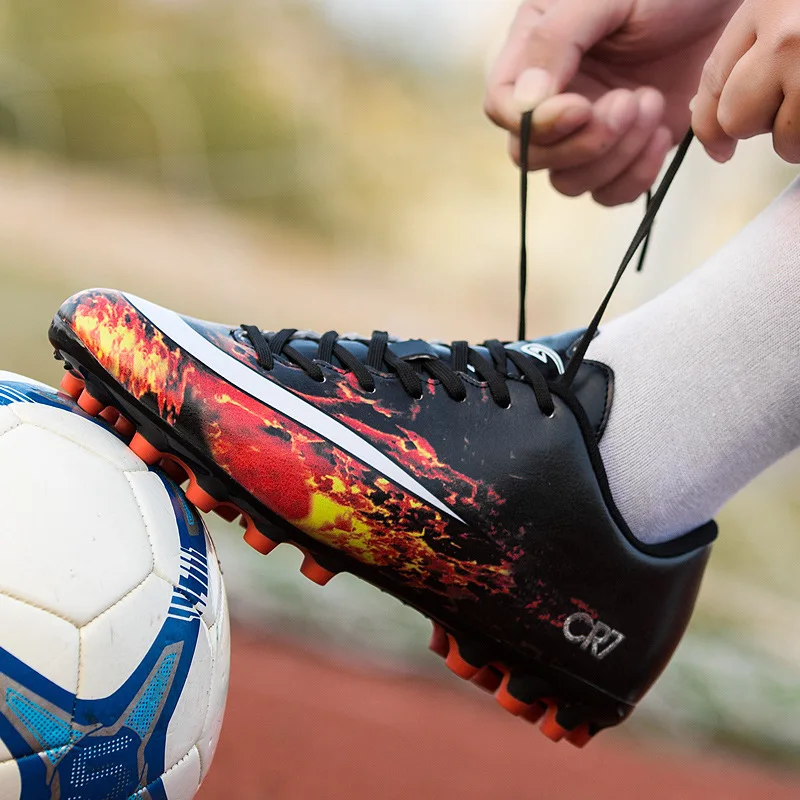 Футбольная обувь для мальчиков профессиональные детские футбольные бутсы