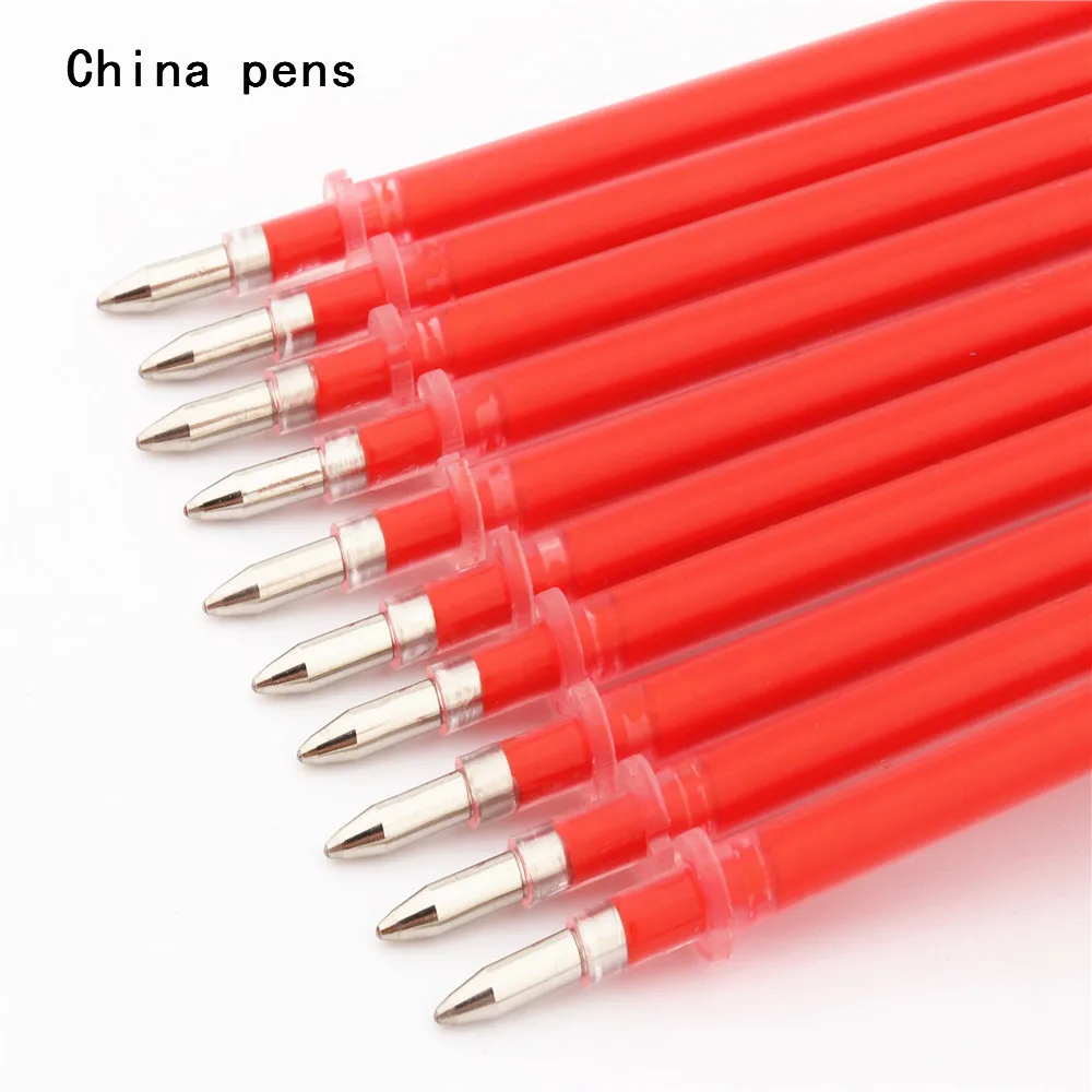 Черные синие красные чернила картридж с чернилами 0 5 мм 10 шт. | Канцтовары для