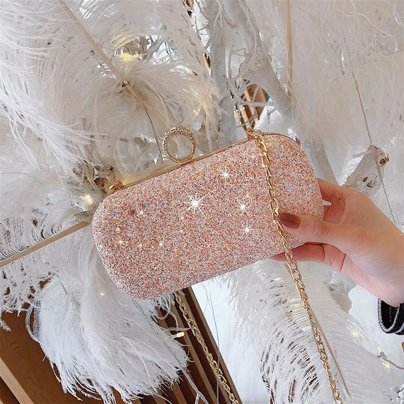 Свадебные Стразы клатч 2019 Новое Вечернее блестящее платье модные женские сумки