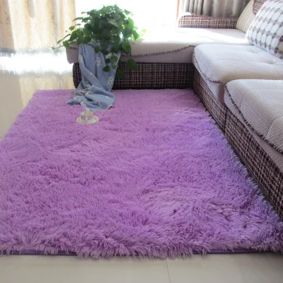 Nordic white living room carpet coffee table cushion room bedroom floor mat bedside blanket cute rectangular plush floor rug - Цвет: 9