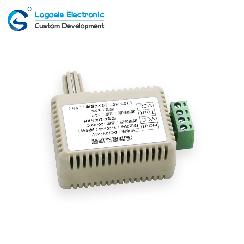 Temperature and humidity sensor Transmitter RS485 4-20mA signal Two-wire system Industrial high precision acquisition module | Электроника