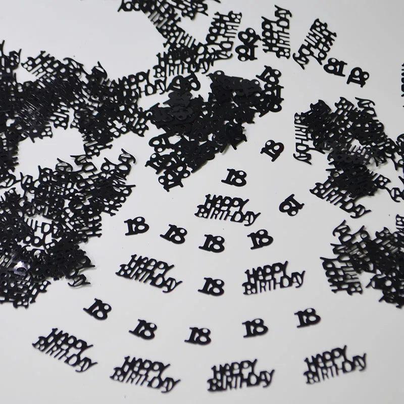 Украшения для вечеринки в день рождения 15 г 18 лет|confetti numbers|confettis happy birthdayconfetti party |