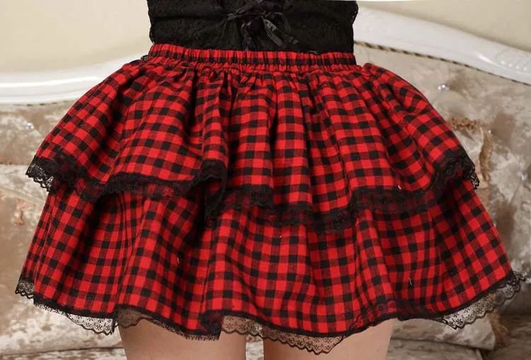 Женская клетчатая мини юбка в стиле &quotЛолита&quot|skirt latin|skirt shopskirt bandage |