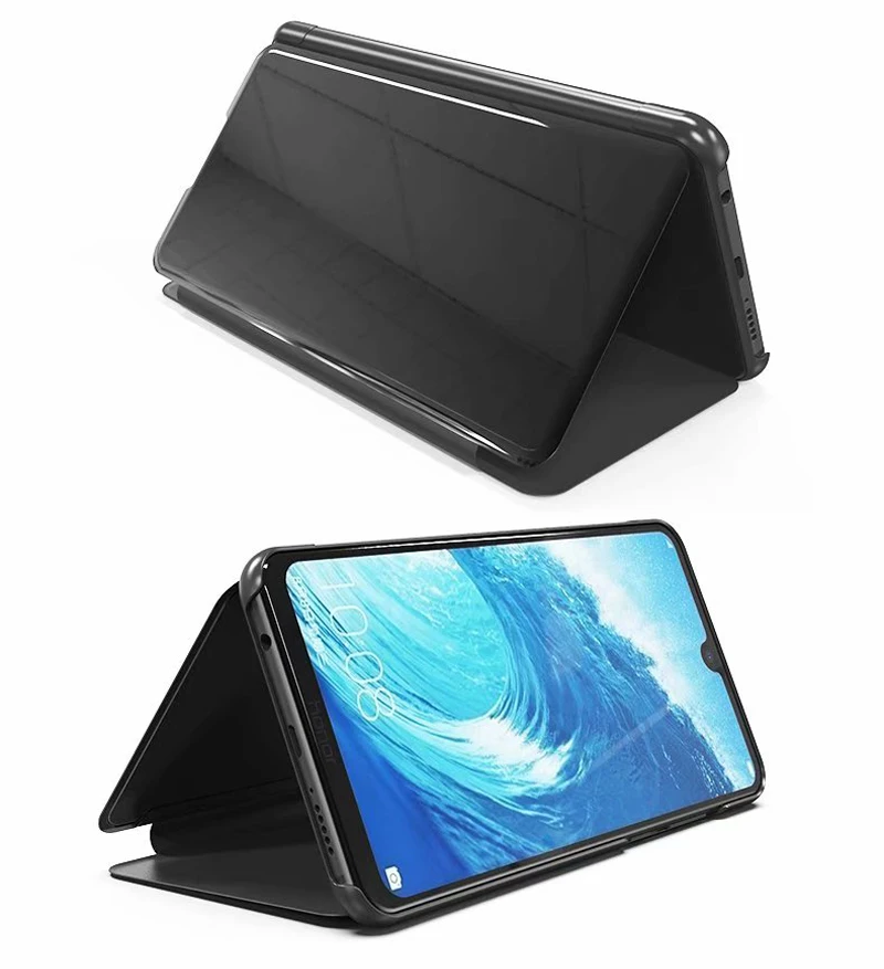 Casing Honor8x Flip Smart Mirror View Case For Huawei Honor 8X Max Stand Leather Cover 8 X |