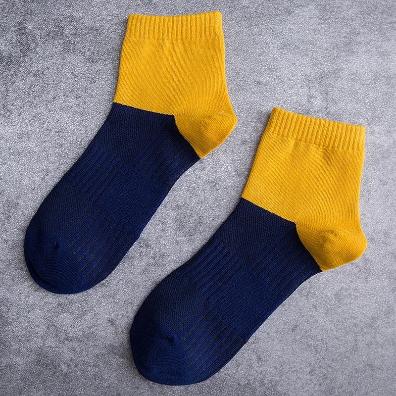 peonfly мужской моды в вертикальной полосой смешной короткий носок орфографии цвет