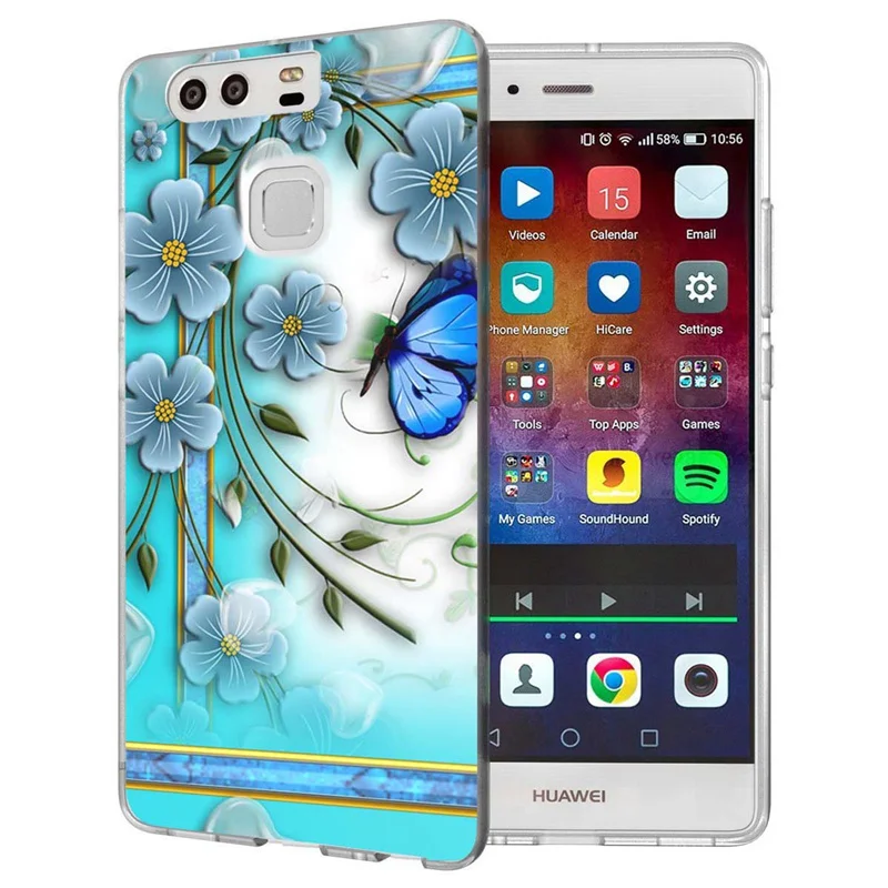 Для Huawei P9lite/P8 Lite 2016 2017 Y5 II 2 Y5ii/Y6 Compact/Honor 5A LYO-L21 Мягкий ТПУ силиконовый прозрачный