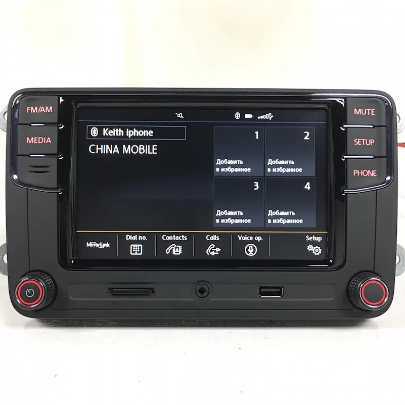 BODENLA RCD330 Plus 6 5 дюймовый автомобиль MIB радиоприемник стерео Mirrorlink RCD330G RCD510 для VW Tiguan