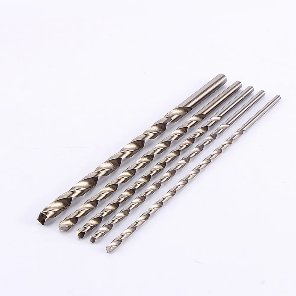 

1Pcs Extra Long 200mm HSS Twist Drill Straigth Shank Auger Drilling Bit 4-8mm Optional Best Price Wholesale Hot Sale