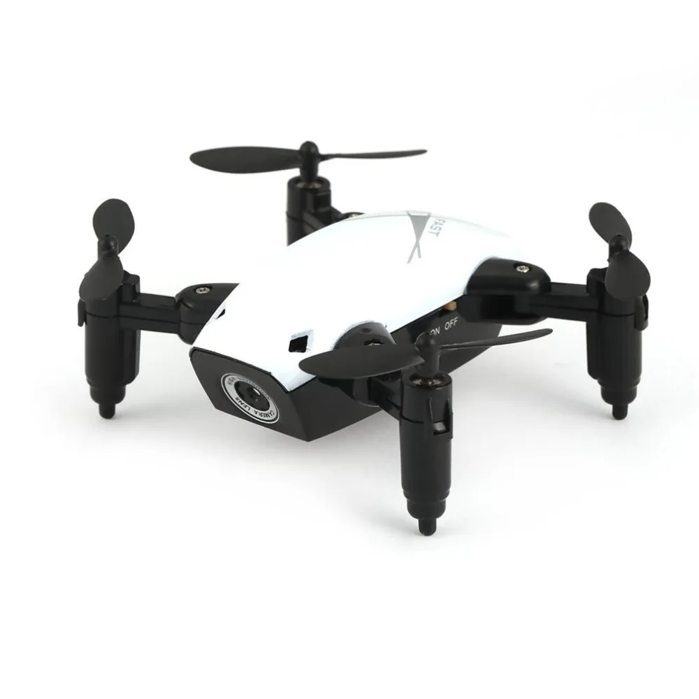 S9W складной RC Мини Дрон Карманный Дрон микро Дрон вертолет с wifi FPV 0.3MP камера 360 градусов