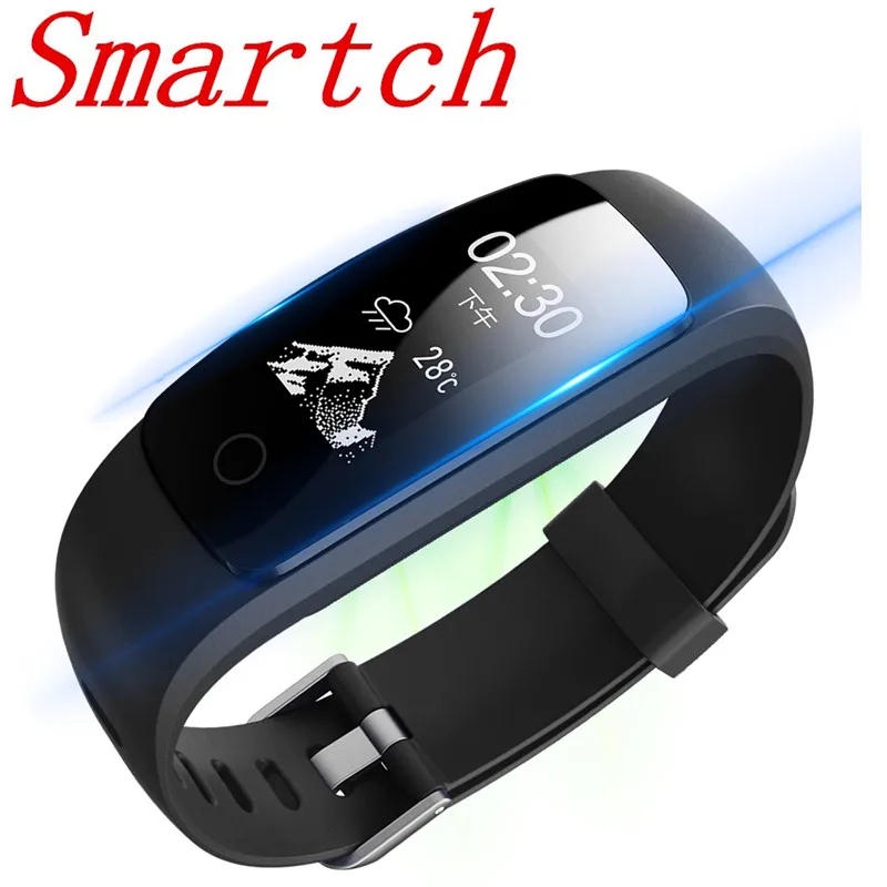 Smartch ID107 плюс HR Смарт Bnad часы Пульс монитор сердечного ритма спортивные gps Фитнес