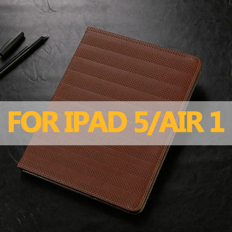 Роскошный чехол Asometech для Apple ipad air 12, Ретро Чехол-подставка из искусственной кожи для планшетов, чехол для ipad Mini 1234, сетчатый чехол-накладка - Цвет: For ipad air 1