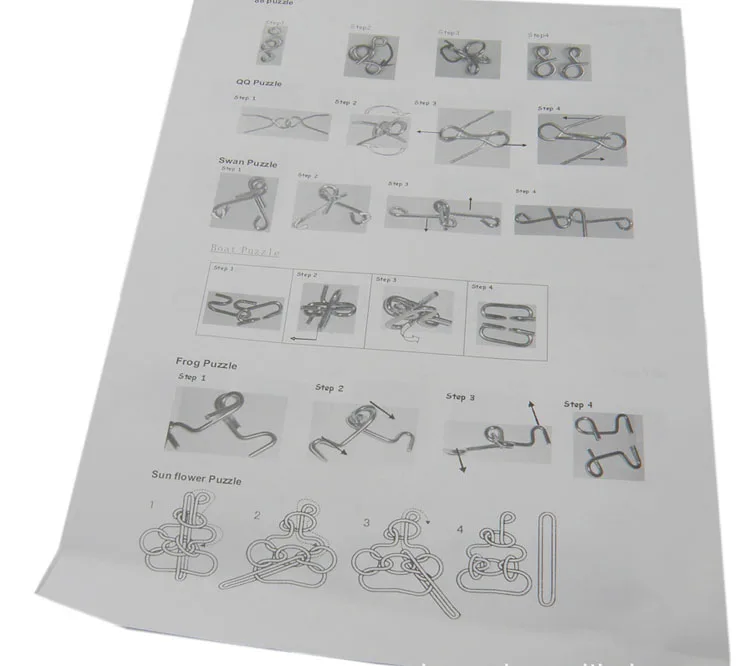 Развивающие игрушки для взрослых и игры кольцо решение Китайский Набор пазлов