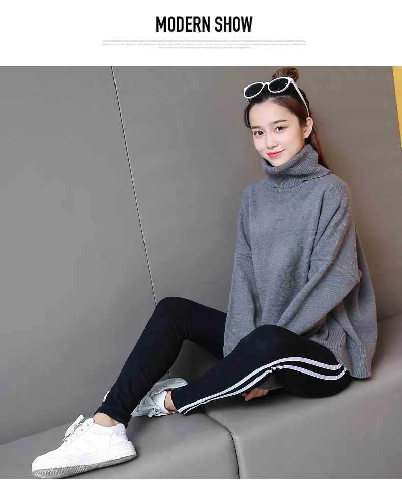 Женские хлопковые леггинсы размера плюс, 4XL, 5XL, 6XL, черные, серые, белые, в полоску по бокам, с высокой талией, тянущиеся леггинсы для фитнеса и тренировок