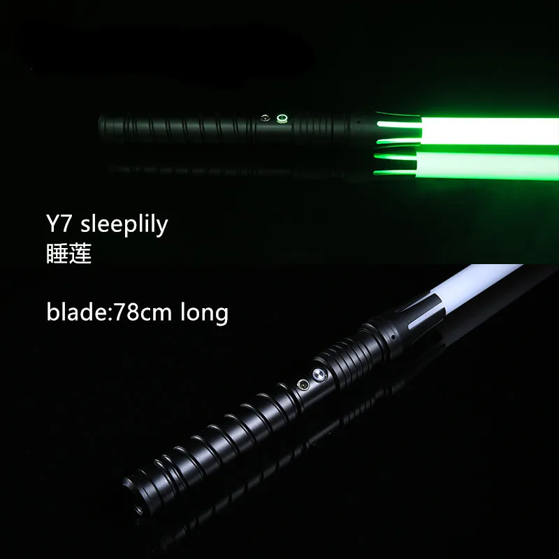 Yanqing металлический световой меч для Saber combat Одноцветный светодиод лезвие длиной 92