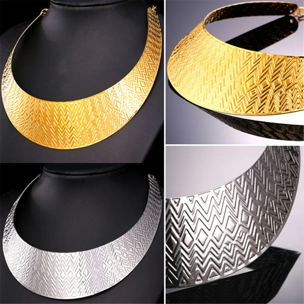 Высокий крутящий момент для женщин заявление Чокер ожерелье в стиле панк с