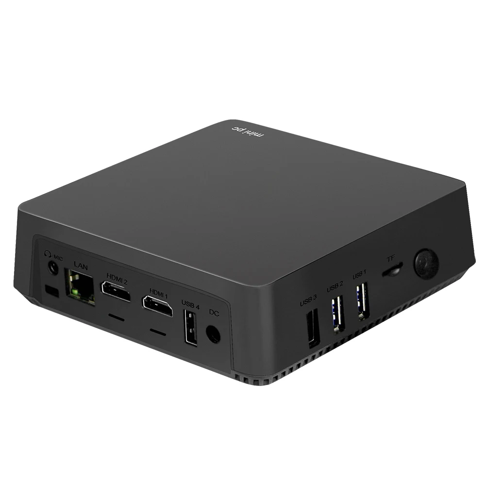 Мини компьютер хост домашний офис мини ПК INTEL Apollo J3455/J4105 память 4+ 64 г товары для дома и офиса Прямая поставка