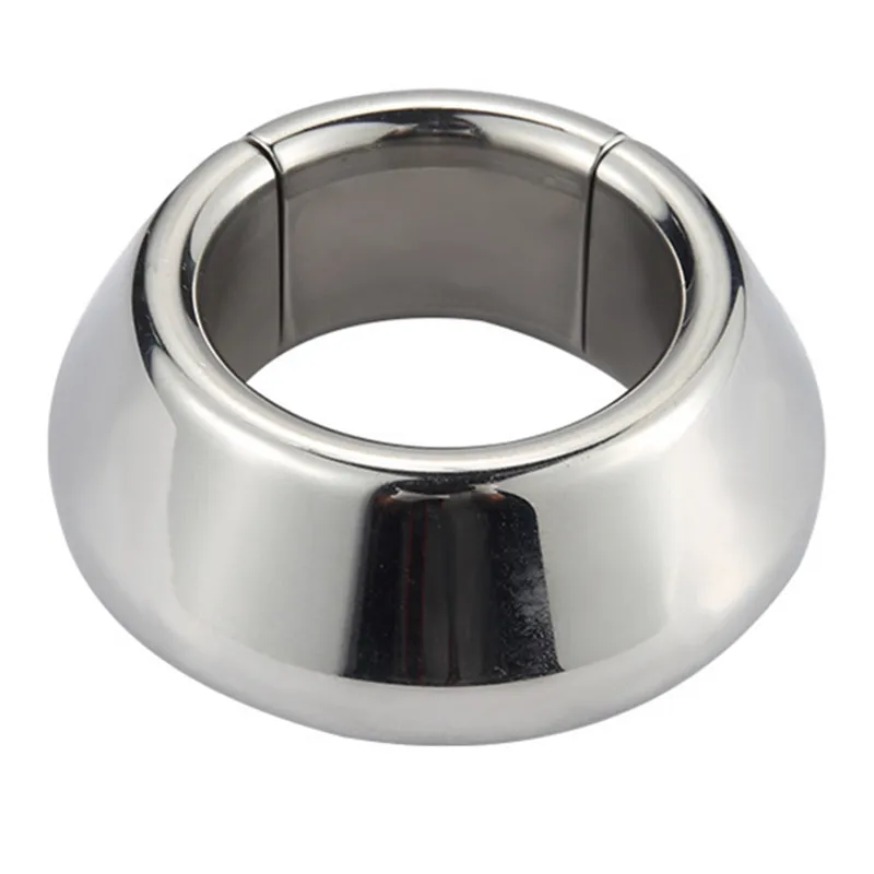 Мужское кольцо из нержавеющей стали для секса с нагрузкой подвеской в виде