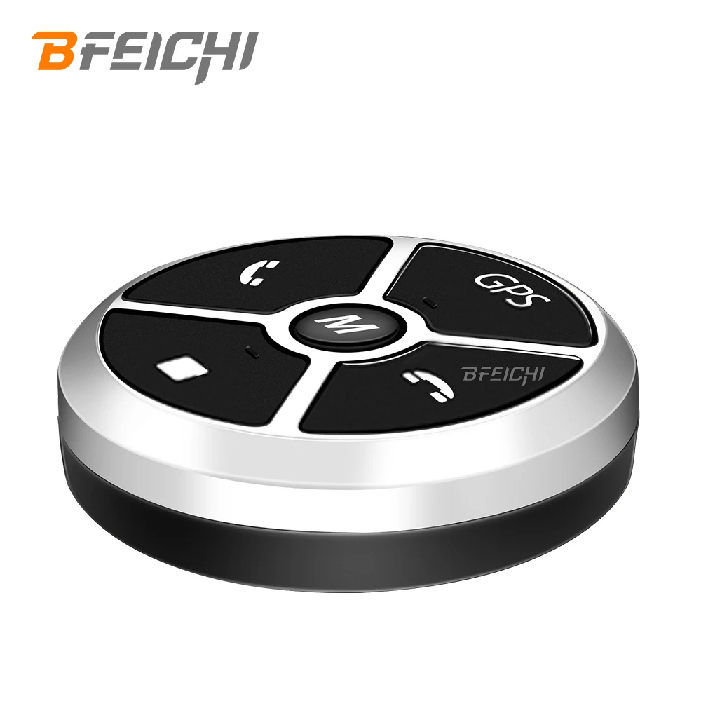 Набор универсальных беспроводных кнопок на рулевое колесо автомобиля с умным пультом дистанционного управления и возможностью управления через шину canbus.