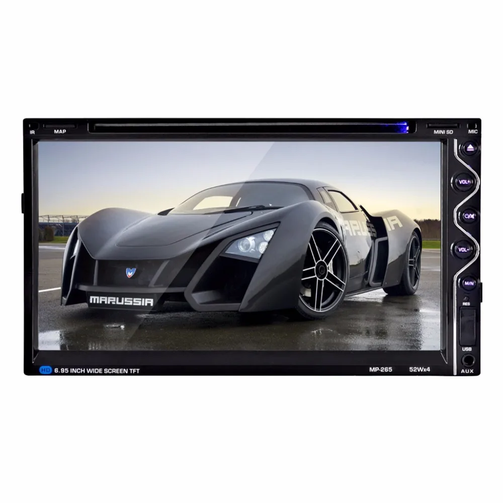 HEVXM 265 6 95 дюймов автомобильное радио Автомобильный многофункциональный dvd-плеер
