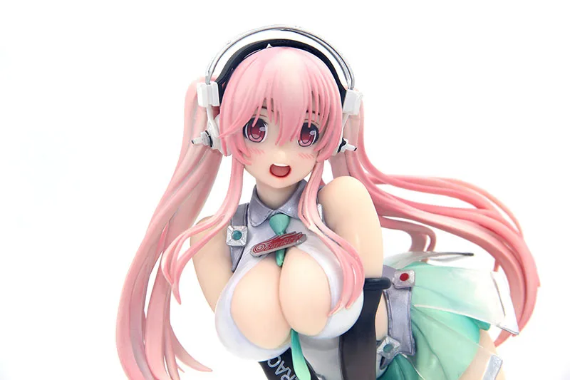 20cm Super Sonico the Animation Racing girl Action Figure Collectible Movie Anime Character Model Toys doll toy gift | Игрушки и хобби