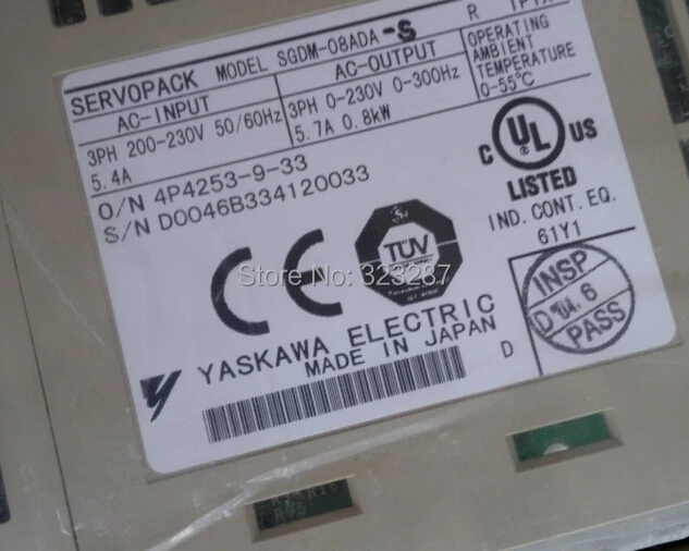 

AC SERVO SGDM-08ADA-S used & Tested Working