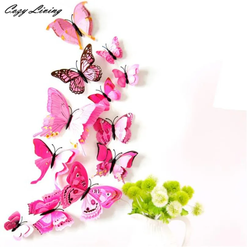 Креативная шторка 12 шт./упак. Шторы Декор для дома бабочка Форма булавка с