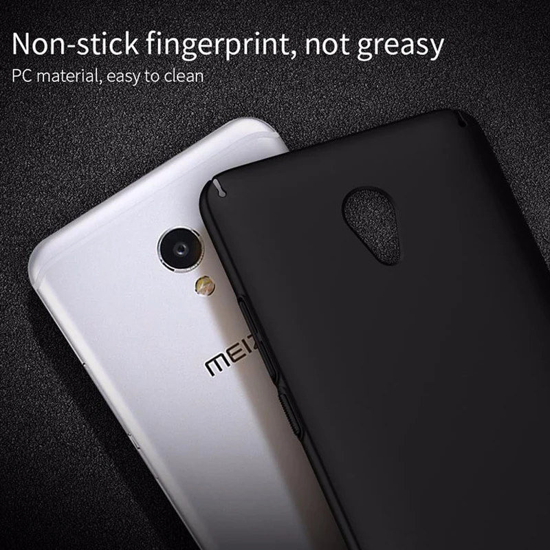 Полностью Защитный чехол 360 для Meizu M5C + закаленное стекло Ультратонкий матовый
