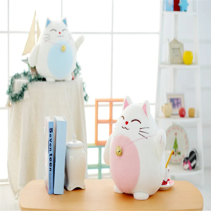 Janpan Аниме кошка плюшевая игрушка Счастливый Кот фигурка призвание принести