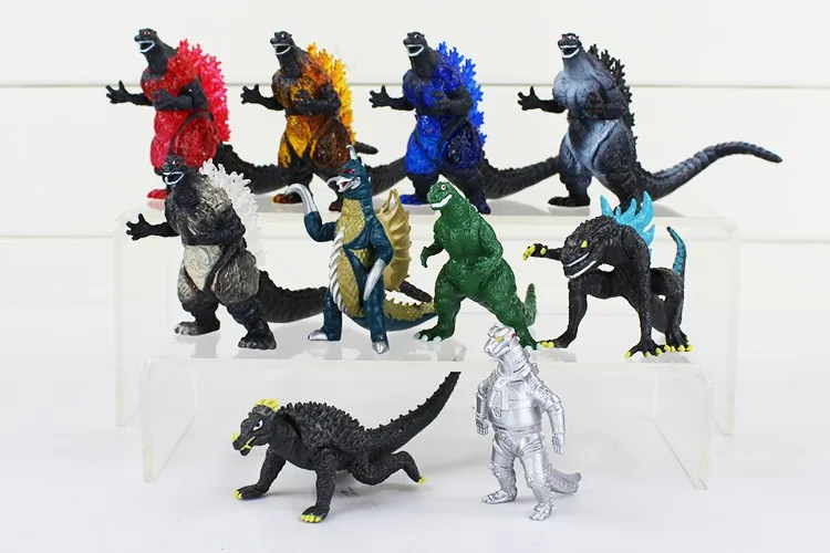 

10pcs/lot Action Figure toys Model Dragon Dinosaur Boys Toys 8cm