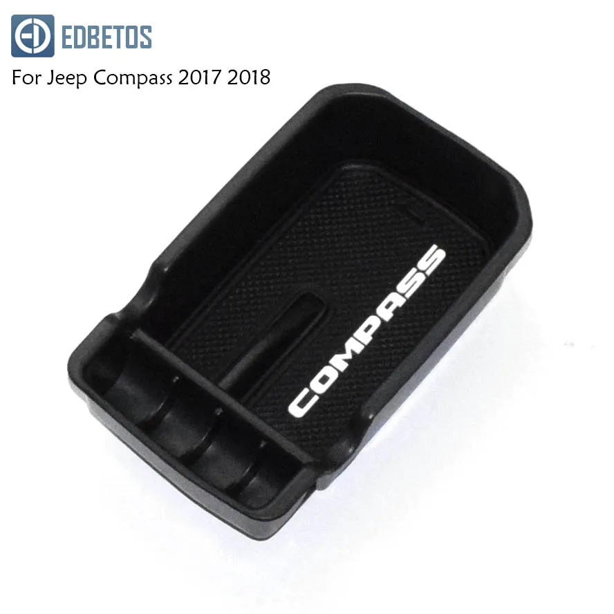 Подлокотник для хранения запасной съёмной ящик лоток для Jeep Compass контейнер внутренние запчасти аксессуары для компаса