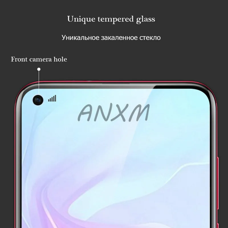 Закаленное стекло 3 шт./лот для huawei honor V10 V20 защитная пленка экрана полное покрытие