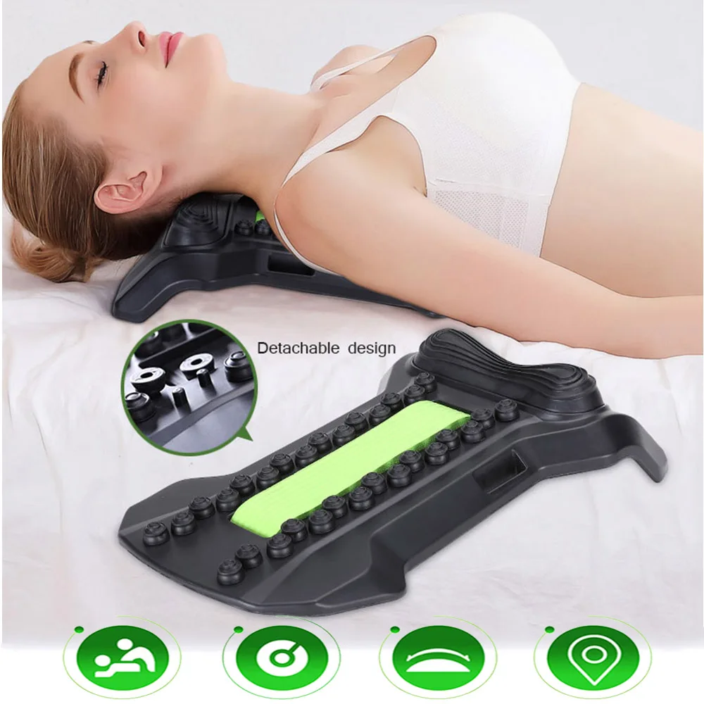 1 шт. расслабляющий массажер для спины растягивающийся цвет в случайном порядке