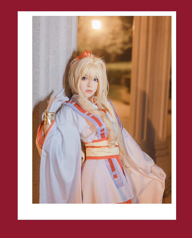 Kamikaze Kaitou Jeanne Kusakabi Maron Angel кимоно униформа косплей костюм костюмы на Хэллоуин для женщин