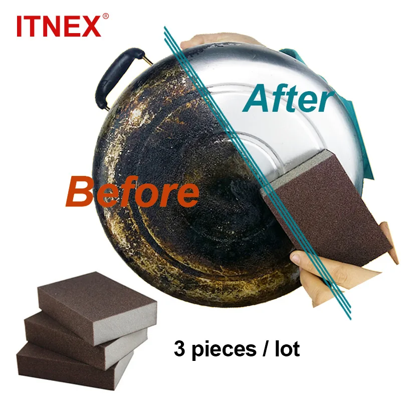 3 шт./лот нано Emery Волшебная меламиновая губка высокой плотности для уборки