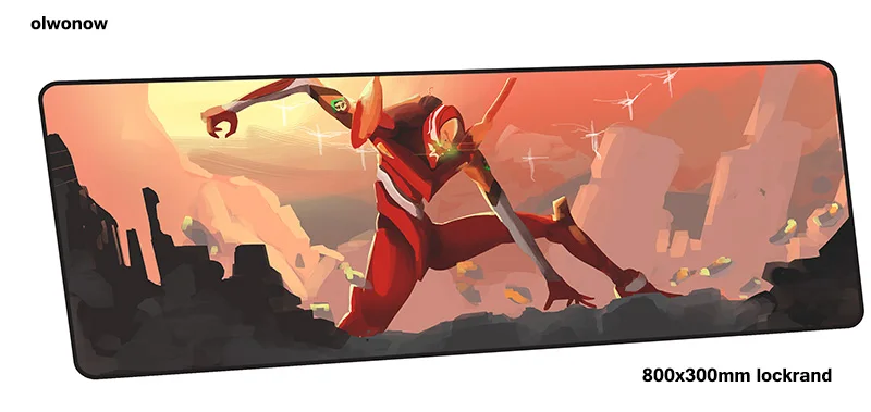 Evangelion Коврик для мыши 80x30 см Инди поп игровой коврик для мыши большой геймерский коврик эстетический игровой компьютерный стол padmouse коврики для игровой клавиатуры
