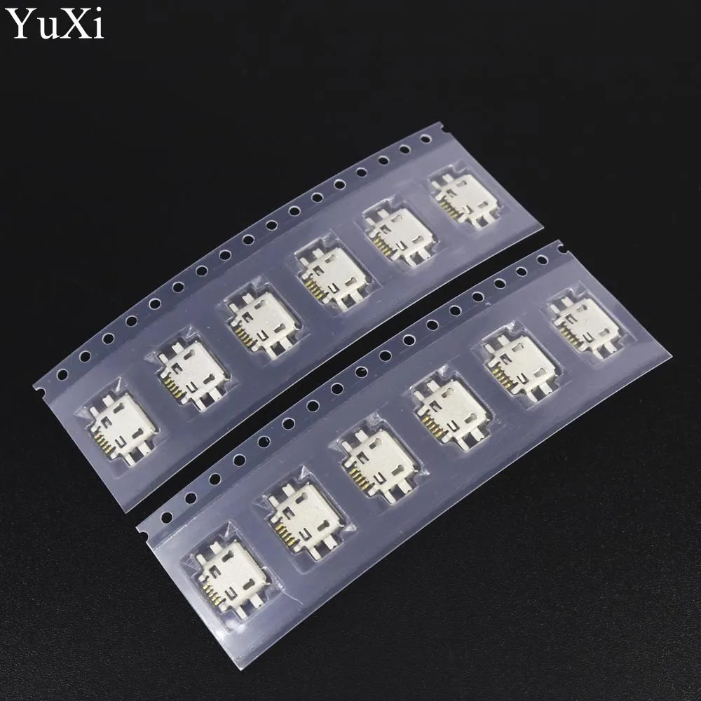 10 шт. 5pin мобильный телефон Micro USB разъем порт зарядки для Nokia N97 E52 E55 N8/BBK/VIVO V1 Y1 s3 E1 E3