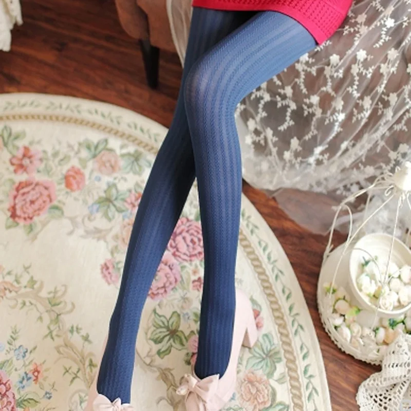 3 шт. облегающие тонкие жаккардовые леггинсы с вертикальными полосками на весну и