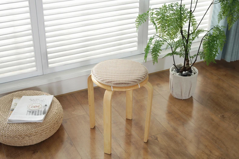 Крутой круглый коврик из ротанга, Подушка для стула для лета, разноцветные подушки для сидения для обеденного стула, коврик для пола, качественная, Poam Coshions, 1 шт