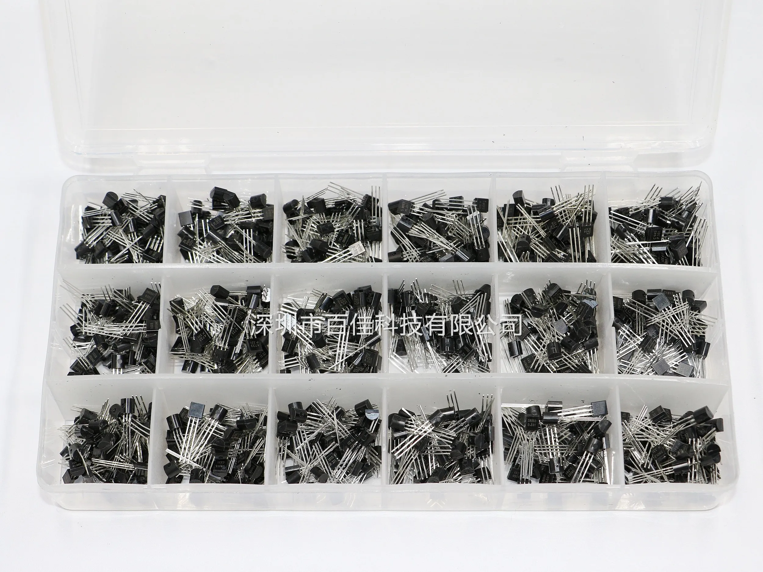

18 Specifications Transistor Transistor Kit Component Box A1015-2N5551, 900pcs